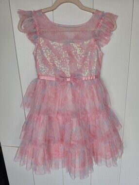 Jona Michelle Elegant Pastel Floral Dress